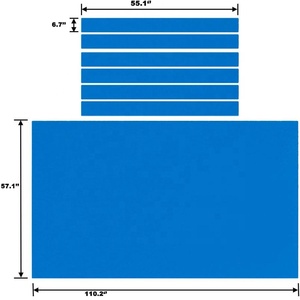 โต๊ะบิลเลียด9ฟุต8ฟุตความเร็วสูงในร่มอุปกรณ์เสริมสำหรับสระว่ายน้ำพร้อมแถบเบาะผ้า - Product Image 6