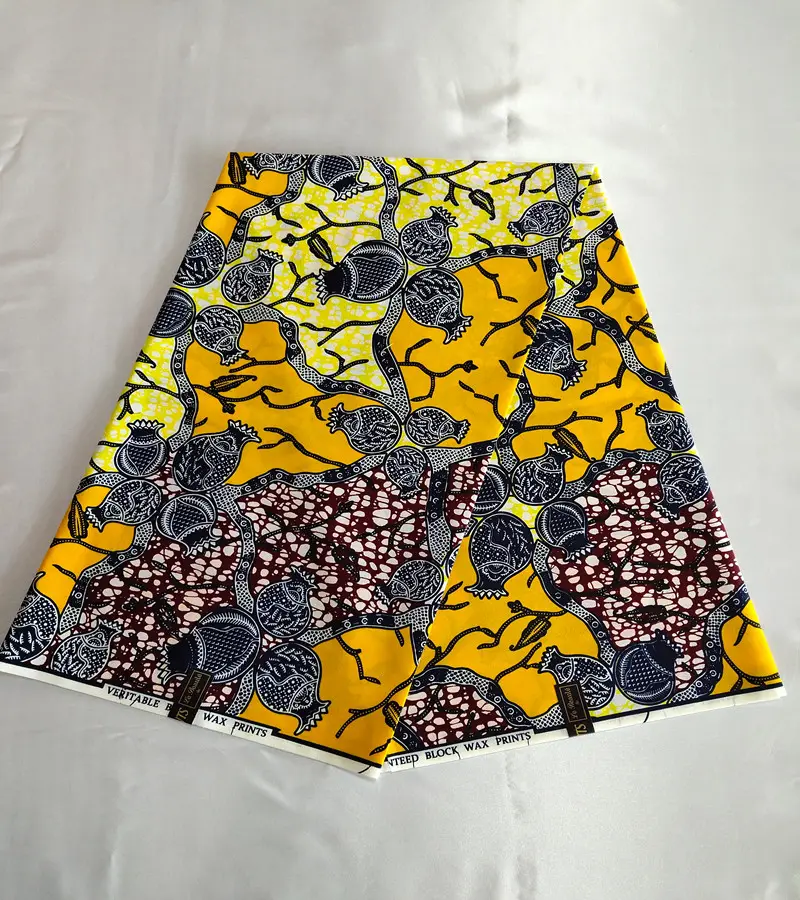 100% polyester african wax print african cloth