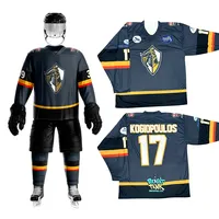 High Quality Custom Made Reversible Sublimation Ice Hockey Jerseys Cheap  USA Hockey Jersey - China Hockey Wear and Hockey Uniform price