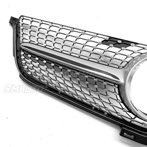 Tiras Decorativas para Parrilla Delantera de Coche, Kit de Carrocería para Parrilla de Carreras, Parrilla Delantera para Mercedes Benz ML W166 2013-2015, Pieza Exterior - Product Image 6