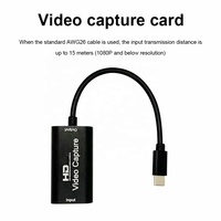 Carte de capture vidéo 4K 1080P USB Type C USB 2.0 Game Record HDMI Video Game Grabber Recording for Live Streaming Broadcast