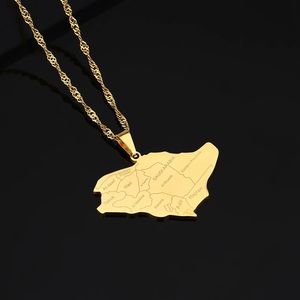 แฟชั่นซาอุดิอาระเบียพร้อมสร้อยคอจี้ชื่อเมืองสำหรับผู้หญิงเด็กผู้หญิงเครื่องประดับสแตนเลสของขวัญวันเกิดของงานเลี้ยงวันเกิด - Product Image 4