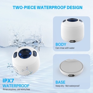 Nouveau Nettoyeur Ultrasonique UV Portable pour Appareils Dentaires, Gouttières et Prothèses – Nouvelle Conception, Application Commerciale, Électrique, à Compartiments Séparés - Product Image 2