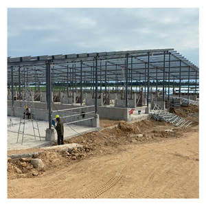 Cobertizo lechero prefabricado para ganado, granja de construcción, precio bajo - Product Image 4