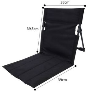 Cojín de asiento plegable para exteriores, alfombrilla de asiento de picnic portátil para acampar, <span class=keywords><strong>con</strong></span> pierna, <span class=keywords><strong>respaldo</strong></span> de playa, accesorios para silla - Product Image 2