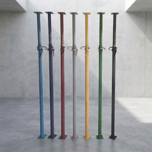 Columna Ajustable de Acero Q235 Galvanizado en Caliente de 15-22 pies de Altura, Soporte de Andamio Industrial de Alta Resistencia con Capacidad de Carga de 800 kg para Oficina - Product Image 2