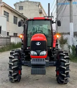 Tractor japonés Kubota 1304 130HP, maquinaria agrícola compacta para granja y huerto, MF4292 MF290 TT75 MF1204 MF1004