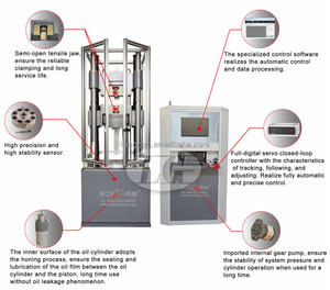 Machine d'essai universelle servo-électro-hydraulique à commande informatique (modèle <span class=keywords><strong>E</strong></span>) - Product Image 2