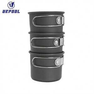 <span class=keywords><strong>Taza</strong></span> de Café Plegable de Aleación de Aluminio de 1 Litro con Asa, Ideal para Eventos al Aire Libre, Picnic, Fiestas, Escalada, Té y Camping - Product Image 4