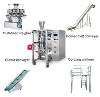 Machine d'emballage verticale multi-têtes RL520, machine de pesage, de remplissage et de scellage automatique pour fruits secs, bonbons, céréales
