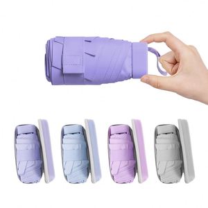 Parapluie pliant capsule anti-UV de haute qualité, le plus populaire, avec logo personnalisé - Product Image 2