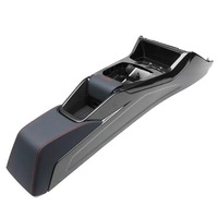 Console centrale en carbone sec G87 M2 CS de remplacement pour BMW M3 G80 G81 M4 G82 G83, garniture intérieure, boîte de rangement, cuir/carbone en option