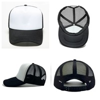 Casquette de baseball d'extérieur Wins Flying en maille de coton multicolore avec bouton en plastique, style snapback trucker 5 panneaux pour l'été