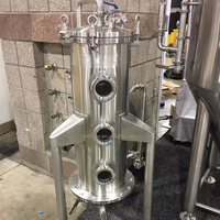 Vente directe usine : Pompe à houblonnage à sec 200L pour bière artisanale, en acier inoxydable SUS304/cuivre rouge, facile à utiliser