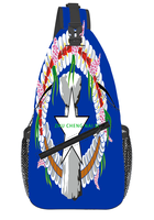 Sac à bandoulière léger Virgin Island-US, sac à dos de voyage quotidien, bretelles réglables, coussin dorsal respirant, petit sac de randonnée