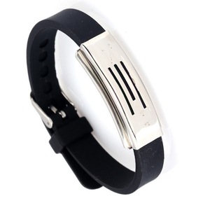 Bracciale Tai Chi Tradizionale in Acciaio Inossidabile con Simboli Yin e Yang, Braccialetto in Silicone, Gioiello Cinese di Alta Qualità - Product Image 6