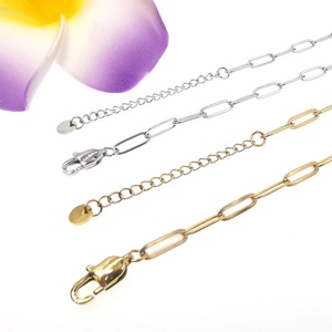 สร้อยข้อมือสแตนเลสสตีลสไตล์พังก์ฮิปฮอป ชุบเงินและทอง แบบหนา สไตล์คิวบา สำหรับงานแต่งงาน ปาร์ตี้ หรือเป็นของขวัญ - Product Image 5