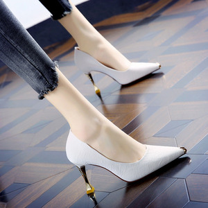 <span class=keywords><strong>Zapatos</strong></span> <span class=keywords><strong>de</strong></span> Tacón Alto Blancos para Mujer 2026, <span class=keywords><strong>Zapatos</strong></span> <span class=keywords><strong>de</strong></span> Vestir <span class=keywords><strong>de</strong></span> PU <span class=keywords><strong>Baratos</strong></span> Hechos en China - Product Image 3