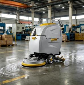 Machine de nettoyage de sols professionnelle ST-X510, autolaveuse autoportée pour entrepôt, usine, hôpital - Product Image 3