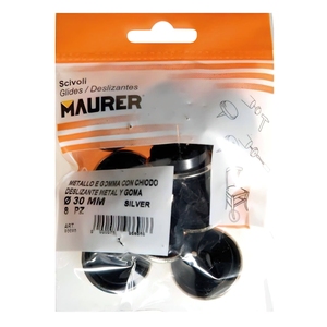 Slider in Metallo Trasparente O/30 (Confezione Blister da 8) - Product Image 2