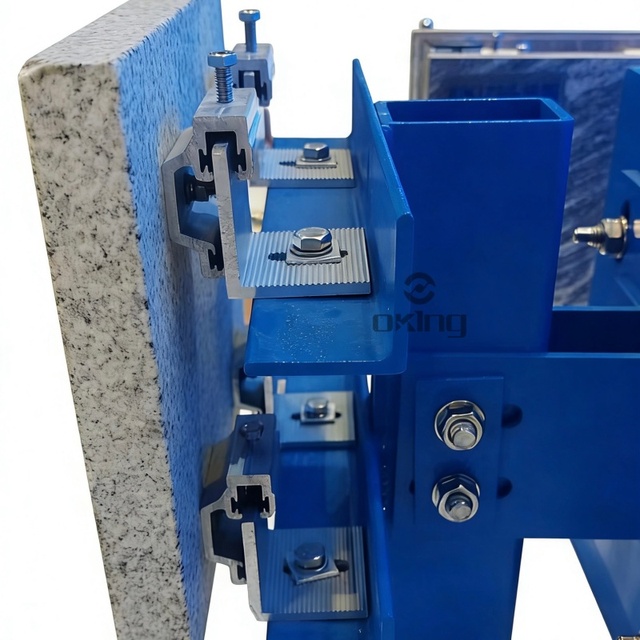 Hot Sale Customizable Aluminum Alloy Ear Hanging Panel Bracket Curtain Wall Accessories for Stone Fixing System