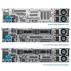 Serveur rack DEL <span class=keywords><strong>MC</strong></span> PowerEdge R540 - Product Image 3
