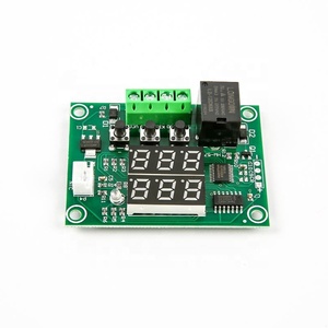 คุณภาพสูง XH-W1219 DC 12V เทอร์โมคอนโทรลเลอร์อุณหภูมิสวิทช์จอแสดงผลดิจิตอล LED คู่ W1219 โหมดเซ็นเซอร์กันน้ำ - Product Image 4