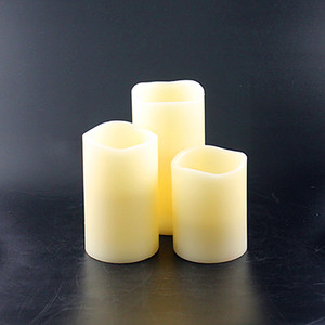 Telecomando a 8 tasti per candele tremolanti senza fiamma, colore avorio caldo, con timer - Product Image 2