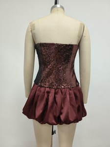 Vestido Bettergirl 2026, Elegante y Moderno para Ramadán, con Rosas Tridimensionales, Color <span class=keywords><strong>Rosa</strong></span> Sexy - Product Image 5