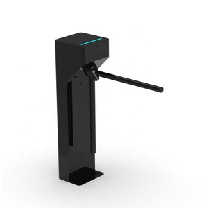 Porte de mécanisme de tourniquet de trépied à 2 <span class=keywords><strong>bras</strong></span> en acier inoxydable 304 avec contrôle d'accès à reconnaissance faciale - Product Image 2