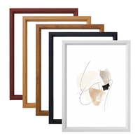 Cadre photo en bois MDF sur mesure, directement de l'usine, plusieurs tailles (4x6, 5x7, 6x8, 8x10, A4), vente en gros, pour promotion.