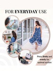 Ventouse de téléphone ventouse en Silicone pour appareil de téléphone portable ventouse en caoutchouc de Silicone unique tasse soutenue adhésif fort pour fixer - Product Image 5