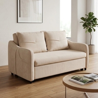 Klappbares Multifunktionales Schlafsofa, Ausziehbares Design, Ideal für Kleine Wohnungen, Wohnzimmer & Schlafzimmer