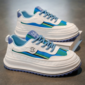 Men's Shoes 2025 New Chunky Breathable Canvas Walking Style Shoes Fashion Height Increasing Comfortable Sports Casual Shoes - Product Image 4