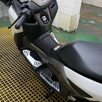 Marchepieds de marchepieds en aluminium pour moto, repose-pieds, pédale, plaque pour Yamaha NMAX155