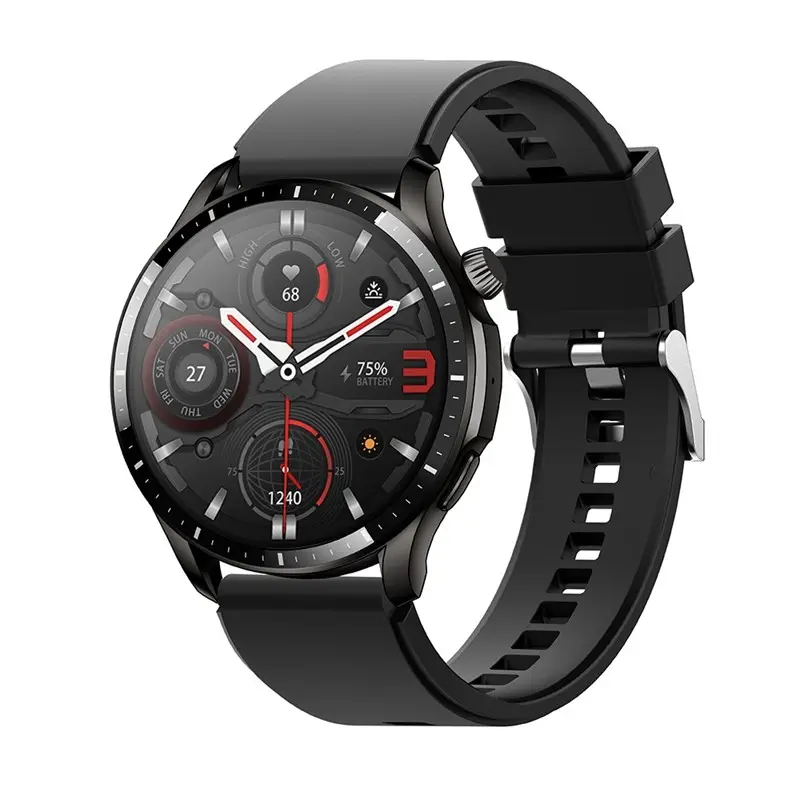 חדש קלאסי עגול באיכות גבוהה LX301 שעון יד חכם חיוג BT שיחה דיגיטלית שעונים ספורט שעון יד חכם עבור IOS אנדרואיד