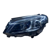 Phare LED multi-faisceaux haute performance pour Mercedes C43 C63 AMG W205 Facelift 2019-2021 avec DRL dynamique