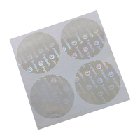 Adesivos Holográficos Transparentes Personalizados com Número de Série e Impressão ISO para Cartões de Identificação e Logotipos de Instalações - Crie Seu Próprio Adesivo Holográfico Transparente