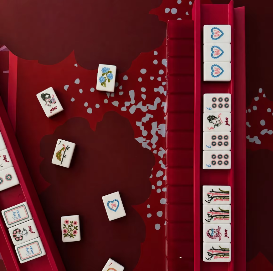 Merch Table Styling 160 Engraved Acrylic Mahjong Tiles, Auntie's Table Premium Luxury ...