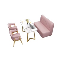 Muebles Modernos de Madera para Restaurantes en España, Cafetería de Pizza, Comida Rápida, Tapicería, Banquetas, Asientos, Mesa y Silla