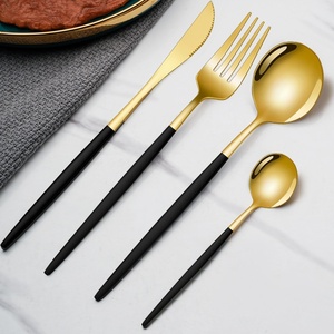 Offre Spéciale – Ensemble de Couverts Occidentaux en Acier Inoxydable, Style Portugais, 24 Pièces, Poli Miroir, Design Minimaliste Moderne – Couteau à Steak, Fourchette, Cuillère - Product Image 4
