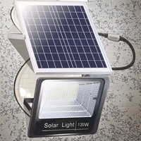 Projecteur solaire LED extérieur super lumineux IP67 ABS étanche 40W-200W pour usage routier