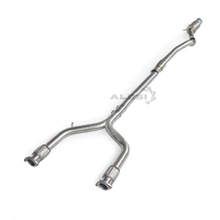 Système d'échappement simple côté style JDM pour Nissan 350Z 370Z 3.7 2002-2010, silencieux cat-back, amélioration sonore agressive