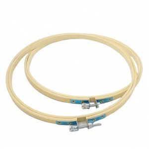 Aro de bambú natural para manualidades, ganchillo y bordado, ecológico, para punto de cruz, ideal para Navidad - Product Image 2