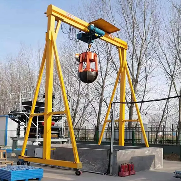 Fabricante Mini grúa de pórtico Equipo de elevación portátil 1Ton 3ton 5 Ton 10 Tons Crane para la venta