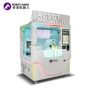 Hete Verkoop Automatische Koffie Robot Kiosk Automaat Koffieshop Machine