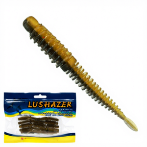 Grande Esca Artificiale Morbida in Plastica per la Pesca in Acque Profonde, con Coda a Spina di Pesce, Anti-Attorcigliamento - Product Image 4