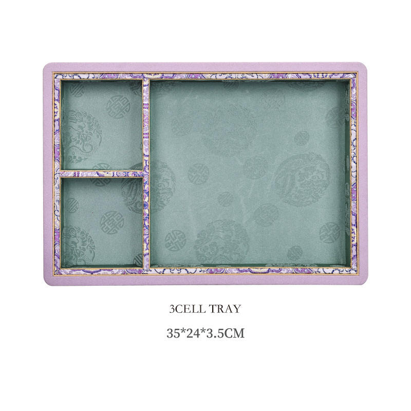 ถาดสามช่อง