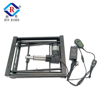 Cadre de Table élévatrice à ciseaux électrique B20D mécanisme réglable en hauteur motorisé pour bureau et Table basse 3 tailles accessoire de meubles