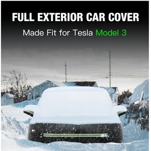 Housses de voiture <span class=keywords><strong>sur</strong></span> mesure pour Tesla Model 3 2020-2024, résistantes, imperméables, protection UV, <span class=keywords><strong>couverture</strong></span> extérieure complète pour toutes les saisons - Product Image 5